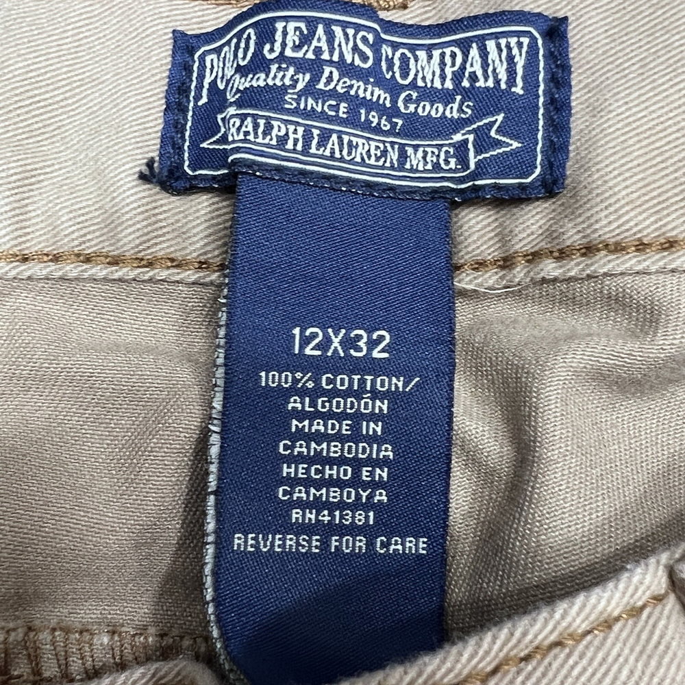 Ralph Lauren Polo Jeans Pants Womens Size 12 / 32 Brown Bootcut Soft Mid Rise - Picture 3 of 4